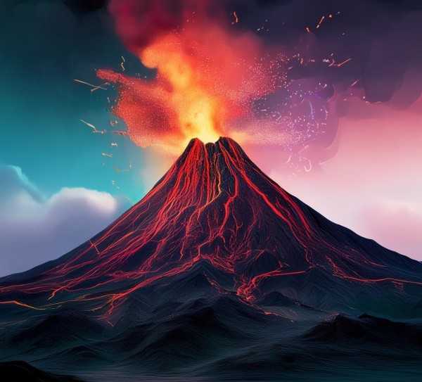火山数字,从地质探索到数字艺术的融合之旅 火山数字,从地质探索到数字艺术的融合之旅