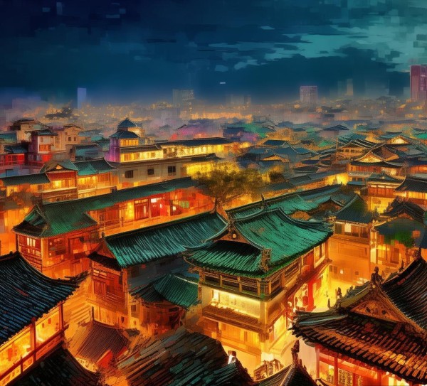 当艺术照亮千年城脉，吴江数字油画展开启新篇章