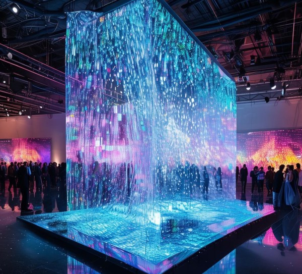 数字水幕，revolution in event visualization