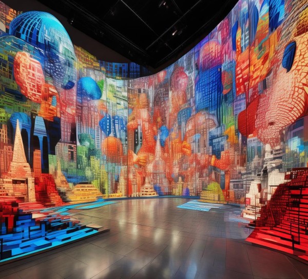 天津毕加索数字艺术展，探索人类文明的奇妙场景