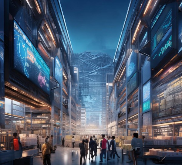 跨境电商物流园，开启新机遇，助力经济升级