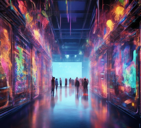 在线展会数字大门，一场视觉盛宴，一场互动狂欢