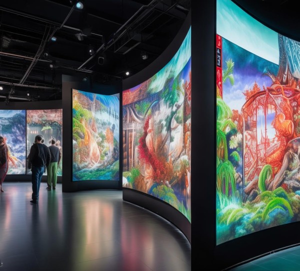 宜兴数字油画艺术展，创新与未来融合的艺术探索