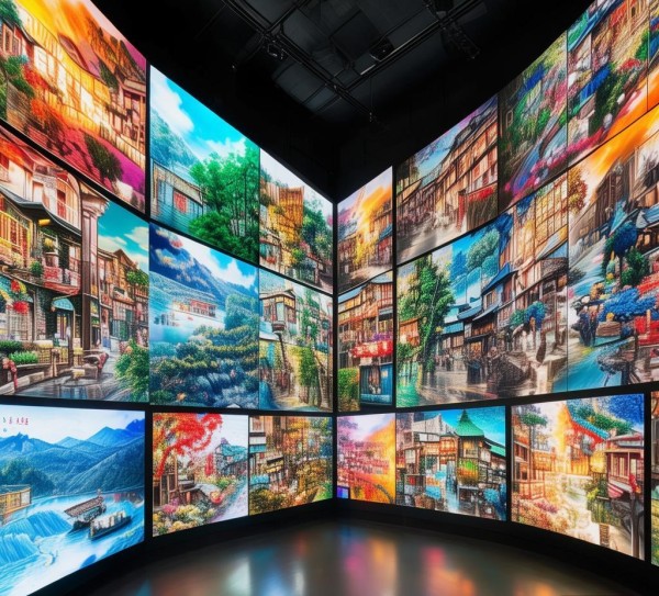 涪陵数字油画展