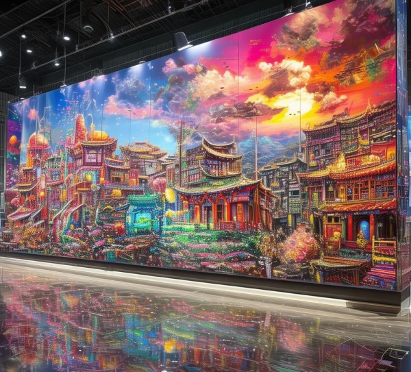 大通县数字油画展，创新与艺术的碰撞