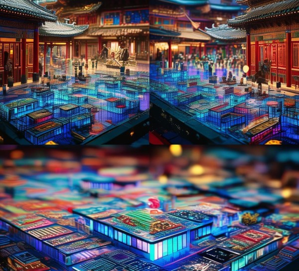 西安数字积木,数字艺术与传统文化的完美融合 西安数字积木,数字艺术与传统文化的完美融合