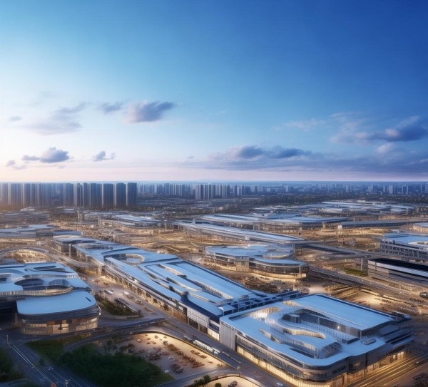 兴国跨境电商物流园，连接全国的枢纽