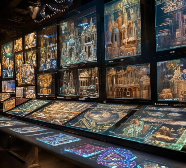 中古数字艺术展，一展中古文明的现代魅力