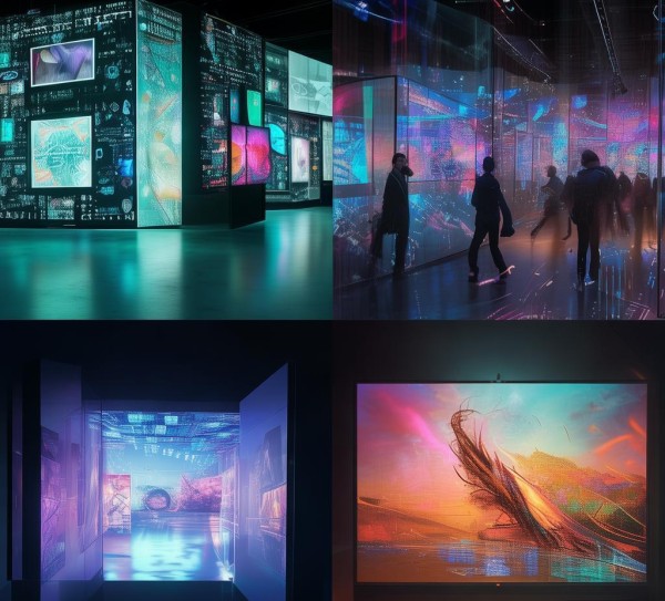 数字化展，科技与艺术的完美融合