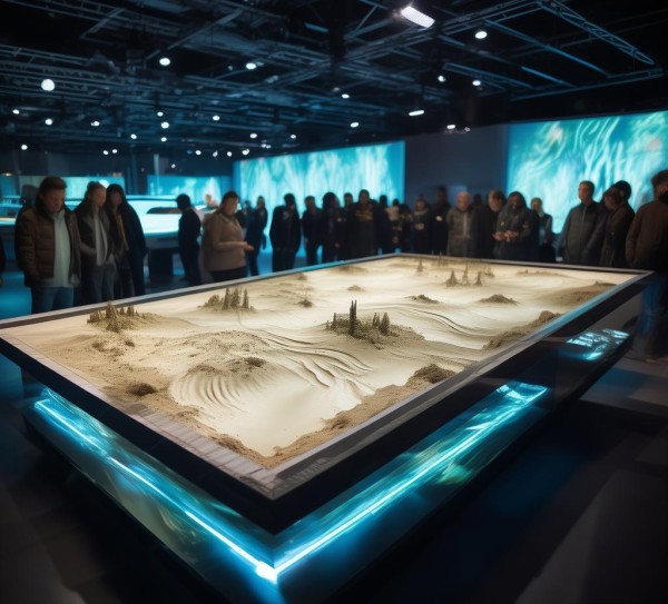 府谷AR展，数字沙盘的创新与未来