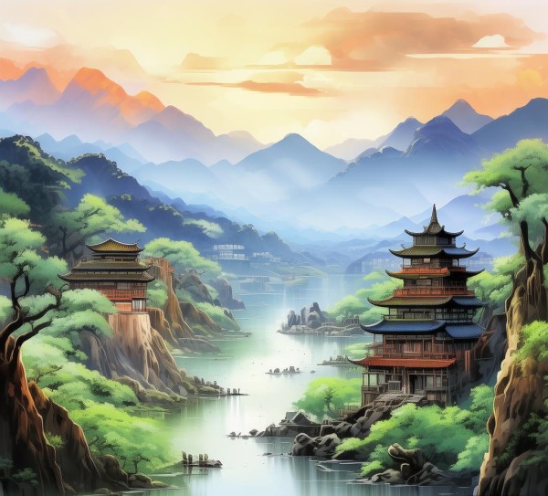 艺术与自然的 digital油画 in辉县