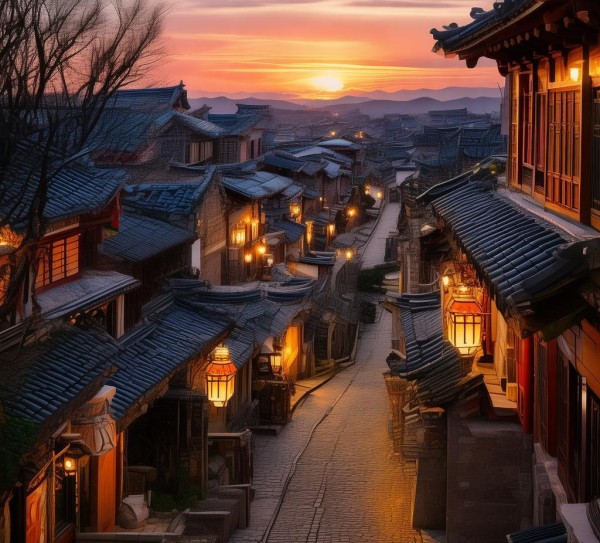 NK City’s Unique charm in the Path of Night and Day