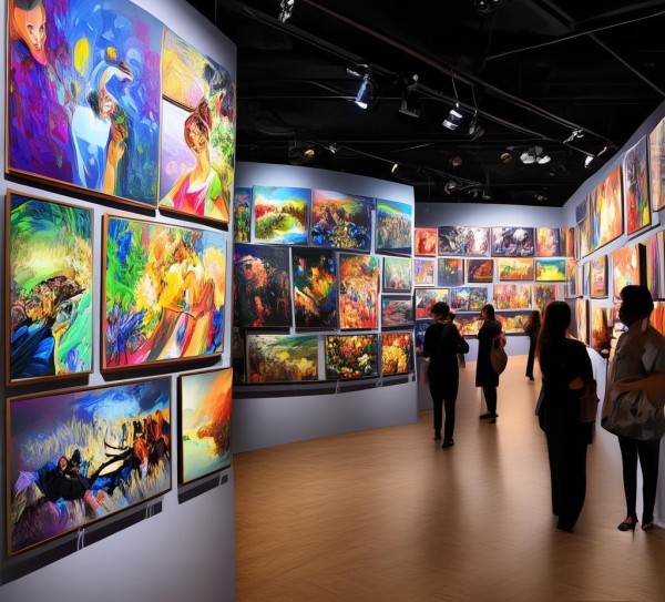 诸城数字油画展，一场艺术之旅