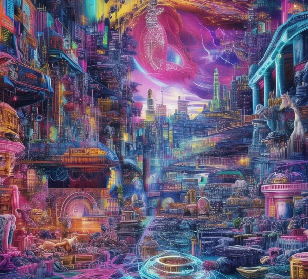 数字艺术,一场跨越时空的视觉盛宴 数字艺术,一场跨越时空的视觉盛宴