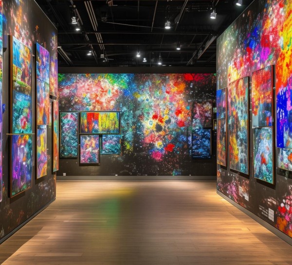 禹城数字油画展,艺术与科技的完美结合 禹城数字油画展,艺术与科技的完美结合