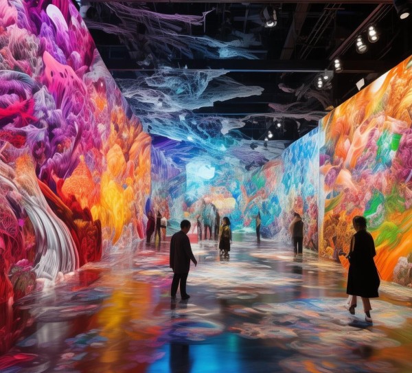 重庆数字油画艺术展，一场文化与创新的完美融合