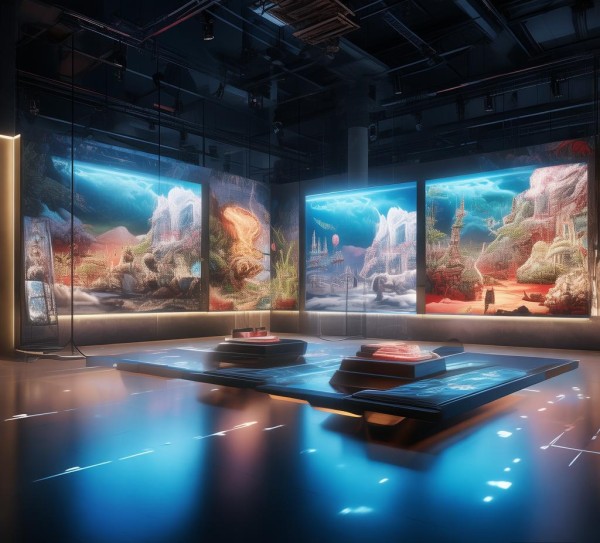福清数字图画艺术展—共筑未来