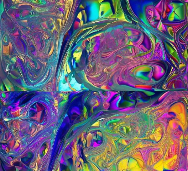 数字油画艺术，探索现代视觉语言的another path