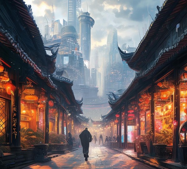 在历史与现代的辉县,数字油画艺术的无限可能 在历史与现代的辉县,数字油画艺术的无限可能