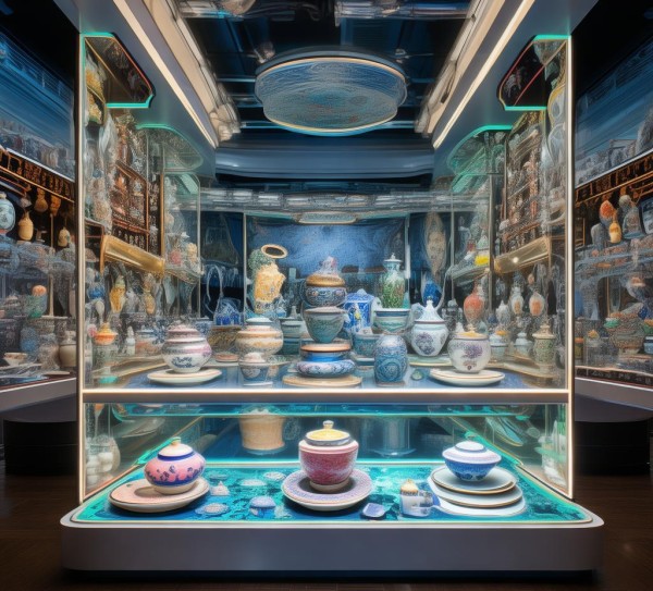 景德镇陶瓷数字藏品展，一场数字时代的陶瓷艺术之旅