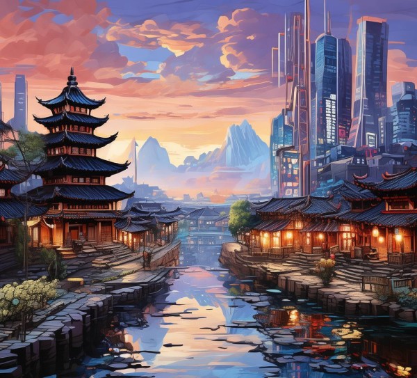 慈溪数字油画，创新与传承的融合