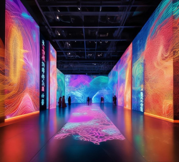 济南万象城数字油画展，一场视觉盛宴，一场创新的狂欢