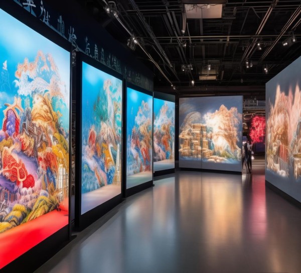 亳州数字油画展，数字艺术的现代与传统融合