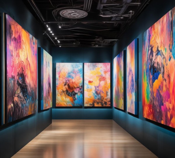 凤岗数字油画展，数字技术与传统艺术的完美融合