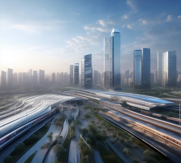 武汉高铁商务a地块，成为经济新引擎与未来城市新地标
