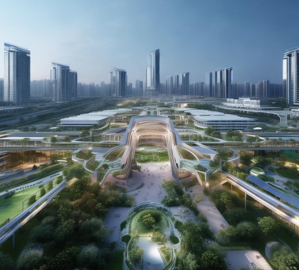 威远跨境电商物流园，连接和平与未来的枢纽