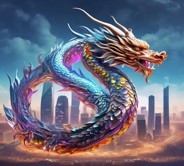 商务龙，现代商业的视觉符号与文化内涵