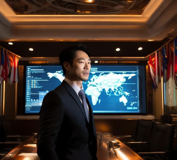 王彪，跨国商务新机遇，国际市场的璀璨