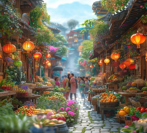 数字乡村，视觉盛宴与美好生活的绽放