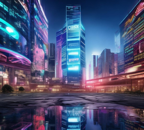数字生活，商务动态壁纸风景