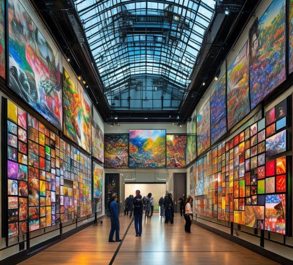 annual event 永乐数字油画展，一场视觉盛宴，探索艺术的新可能