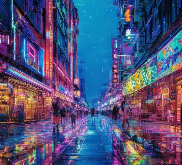 义乌数字油画，数字奇观