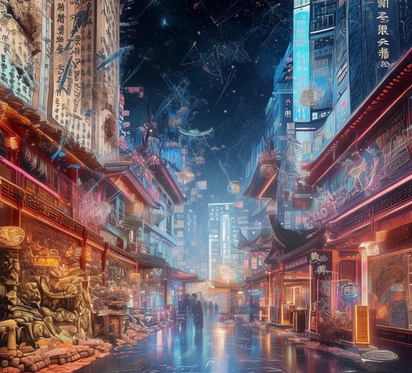 数字艺术与传统艺术的跨时空对话——张家港的文化艺术之旅 数字艺术与传统艺术的跨时空对话——张家港的文化艺术之旅