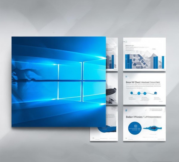 win8风格商务动态PPT模板下载