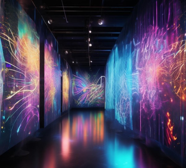 数字光影艺术展，绽放科技与艺术的奇妙世界