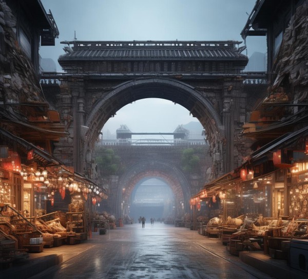 千年 Warriors的跨境电商物流园，一场文化与经济的对话