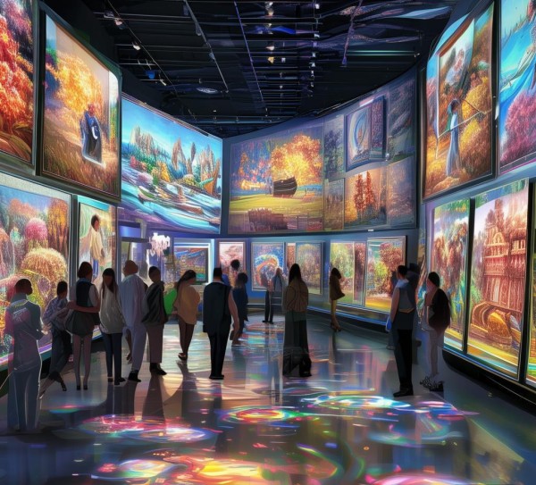 肥城数字油画展，传承与创新的数字艺术之旅
