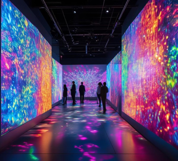 万达数字艺术展，数字时代的艺术盛宴