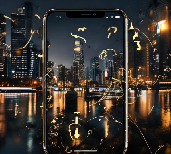 黑金商务动态锁屏壁纸，你的商务形象得来不易！