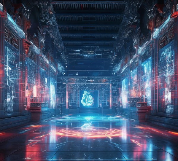 开启数字之旅，开福寺的创意数字展会