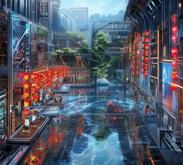 成都数字新天地,一场充满科技与人文的展露 成都数字新天地,一场充满科技与人文的展露