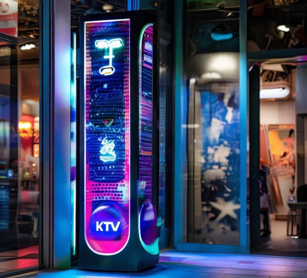 商务ktv，动态门头效果解析