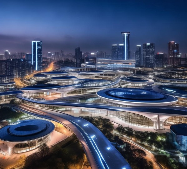 萘岭跨境电商物流园，连接未来与未来