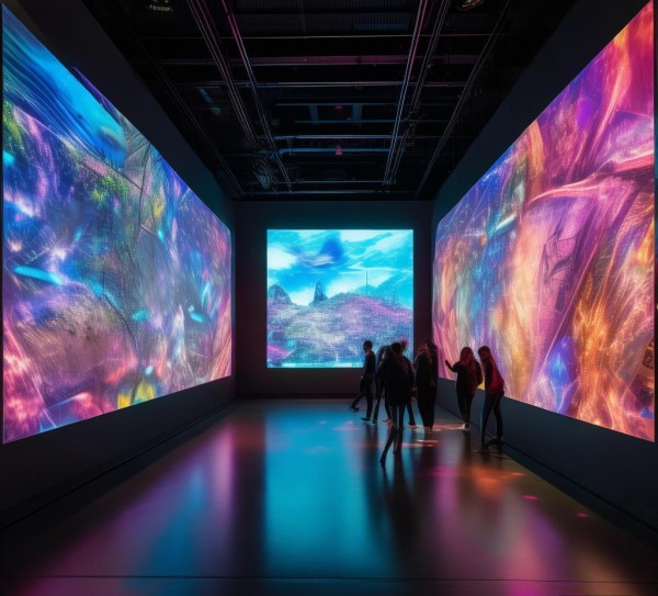 数字艺术展，视觉盛宴，探索艺术与科技的无限可能