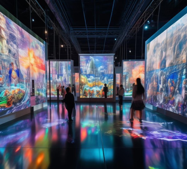 永康数字油画展，一场视觉盛宴，一场科技与艺术的碰撞