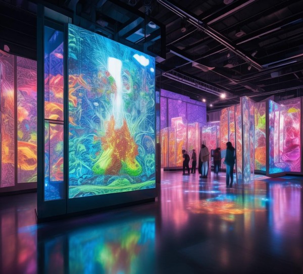 郑州绘画数字科技展，视觉与科技的结合